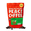 Peace Coffee Colombia Single Origin Medium Roast Whole Bean Coffee 5 lb Organic Fair Trade Crisp Mild Flavor Shade Grown Fresh Roasted