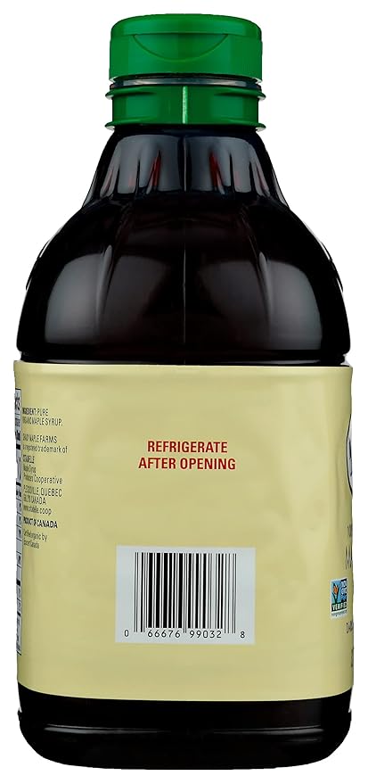 Shady Maple Farm Organic Grade A Dark Robust Pure Maple Syrup USDA Organic 32 Ounces (Pack Of 6)