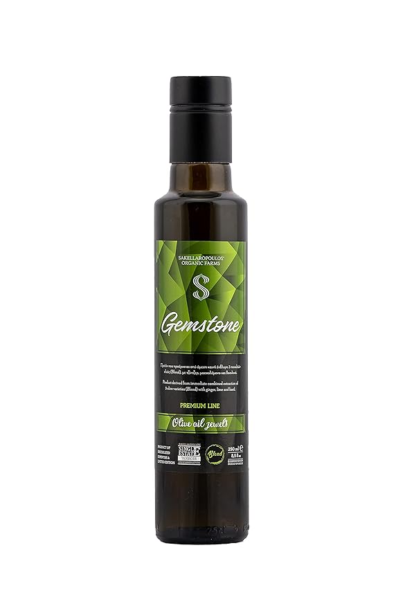 Gemstone Blend Gourmet Flavored Extra Virgin Olive Oil (Ginger Basil Lime)