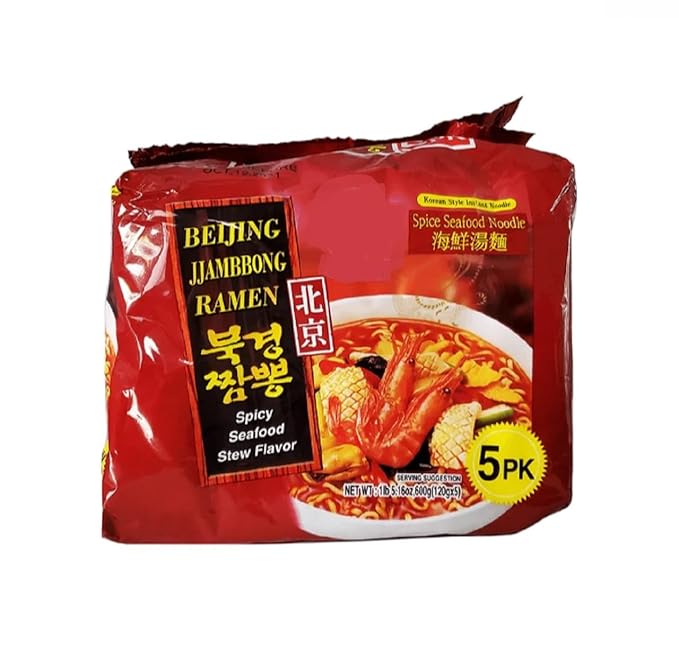Korean Instant Noodles (CASE SET BEIJING SPICY SEAFOOD)