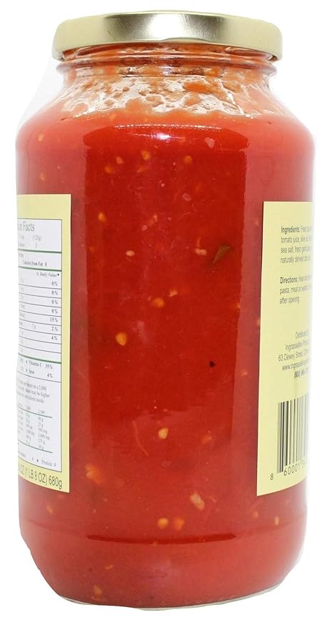 INGRASSELINO Marinara Sauce CHEF MADE We Do Not Sacrifice On Quality Or Taste We Only Produce The Best! 3 Pack (24 oz)