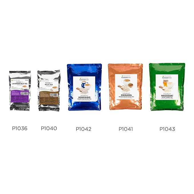 Tea Zone 2.2 lb Milk Tea Blast Nagasaki Savory Honey Green Tea Powder