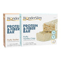 Wonderslim Protein Fiber Bar Bundle Fluffy Nutter &amp Fluffy Vanilla Crisp