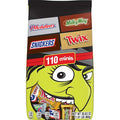SNICKERS TWIX MILKY WAY &amp 3 MUSKETEERS Chocolate Halloween Candy Bar Assortment Assorted Chocolate Candy Variety Pack110 Ct Bulk Bag