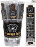 Buffalo Bills Individually Wrapped Venison Jerky 7 Strips (25 venison jerky strips per tub)
