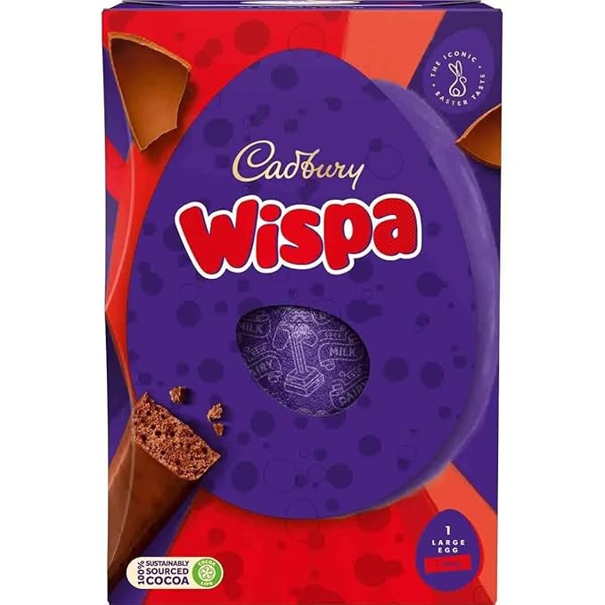 Cadbury Wispa Large Egg 182g