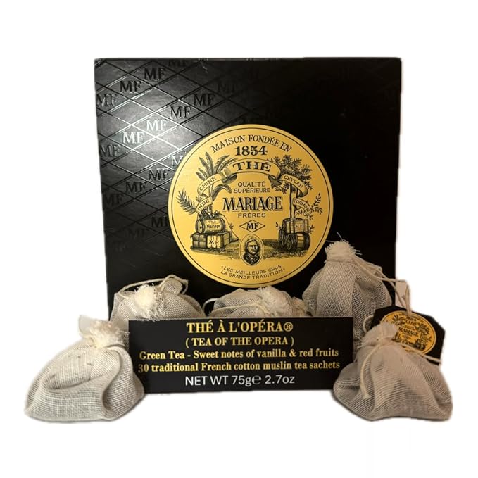 Mariage Freres - THÉ À L'OPÉRA (TB952) - 30 Muslin Tea Sachet / bags