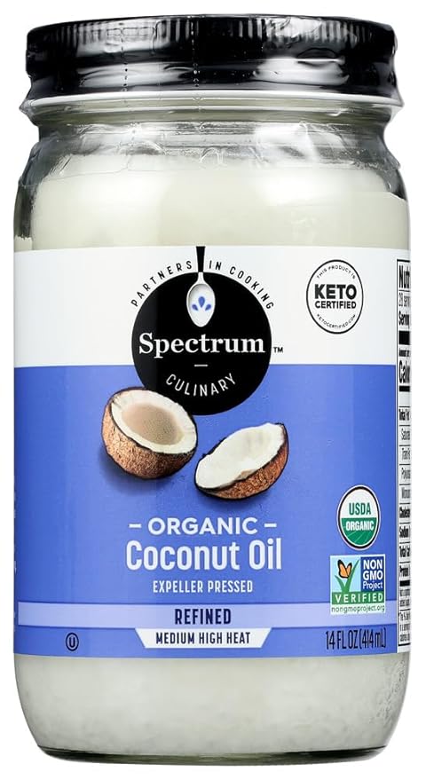 Spectrum Naturals Oil Coconut Semi Refnd Org