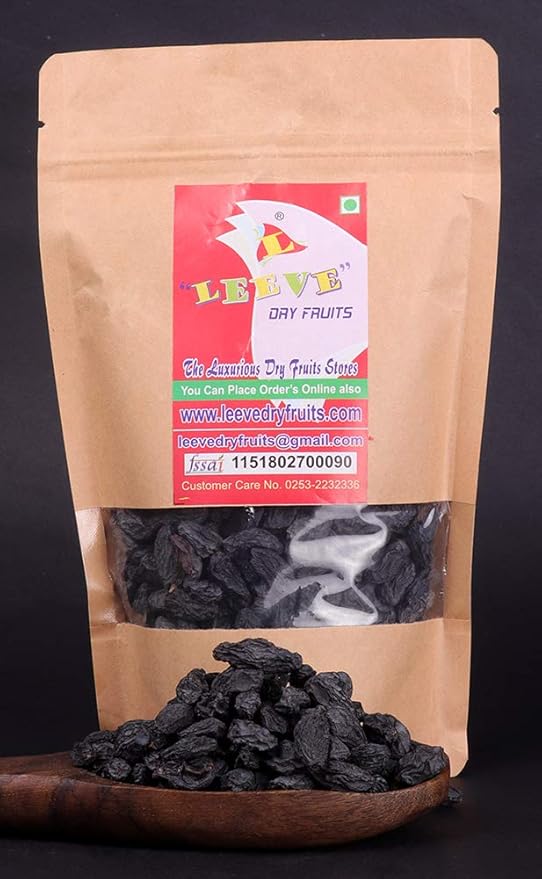 Leeve Standard Afghan Black Raisins 800g