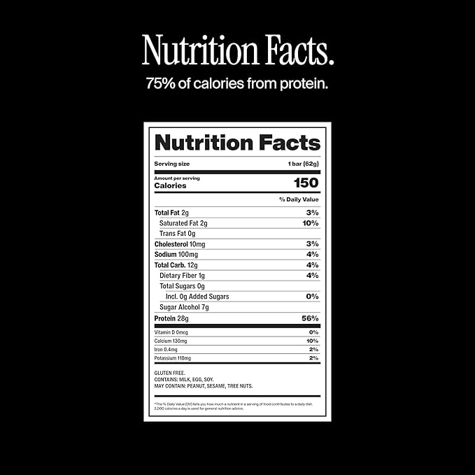 David Protein Bar Red Velvet 24 Protein Bars | 28g of Protein | 150 Calories | 0g of Sugar - High Protein Low Carb Gluten Free Protein Bar Pack of 24