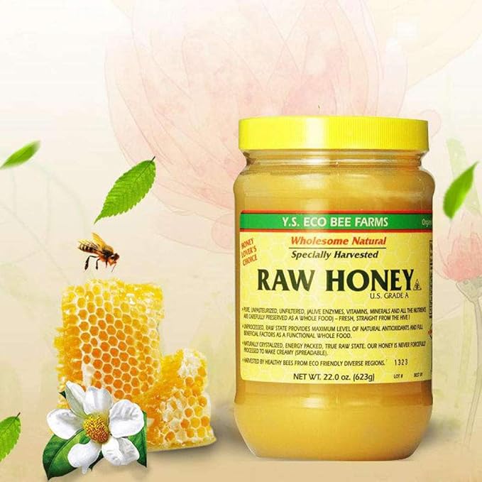 Y.S. Eco Bee Farms Raw Honey - 22 oz1pack