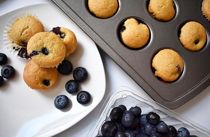 Jessica’s Natural Foods - Gluten-Free Muffin Mix Made with the Ancient-Grain Teff and Wholesome Oat Flour Non-GMO and Gluten Free. 3 Per Pack
