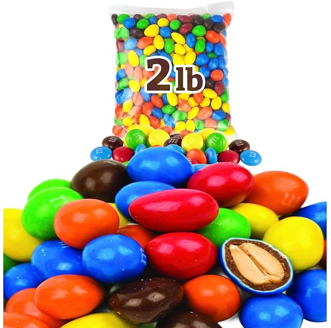 Peanut M&ampMS Bulk (2 LB Peanut-Milk Chocolate) By MAJUU CONNECT