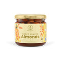 Shiva Organic Almond Nuts in Honey - 400g - Crunchy Protein-Rich High in Magnesium Phosphorus and Dietary Fiber - Natural Energy Booster
