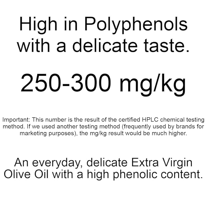 P.J. KABOS 2024/25 Harvest Everyday Greek Extra Virgin Olive Oil Kosher Greece Cold Extracted 16.9 oz Tin Koroneiki Chef's Selection Classic - Delicate (6-Pack)