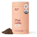 Morning Made Original Chai Latte Powder Mix | Organic Black Tea &amp Spice Blend Low-Caffeine Coffee Alternative | Sweetened Vegan Dairy-Free Gluten-Free | 10.6oz (60 Serves).