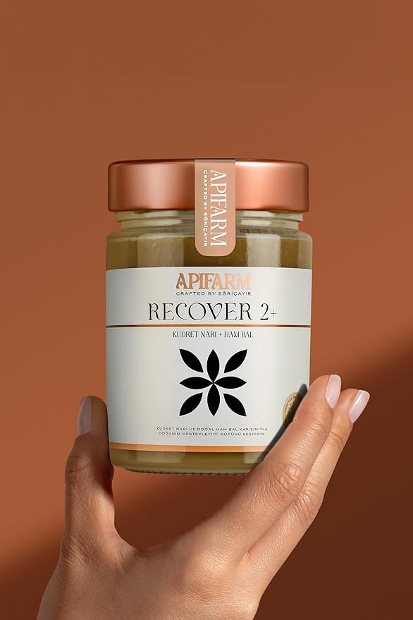 Recover 2 Bitter Melon Raw Honey Blend 415g - Natural Recovery Formula with Traditional Turkish Superfood - Energy Restoration Blend