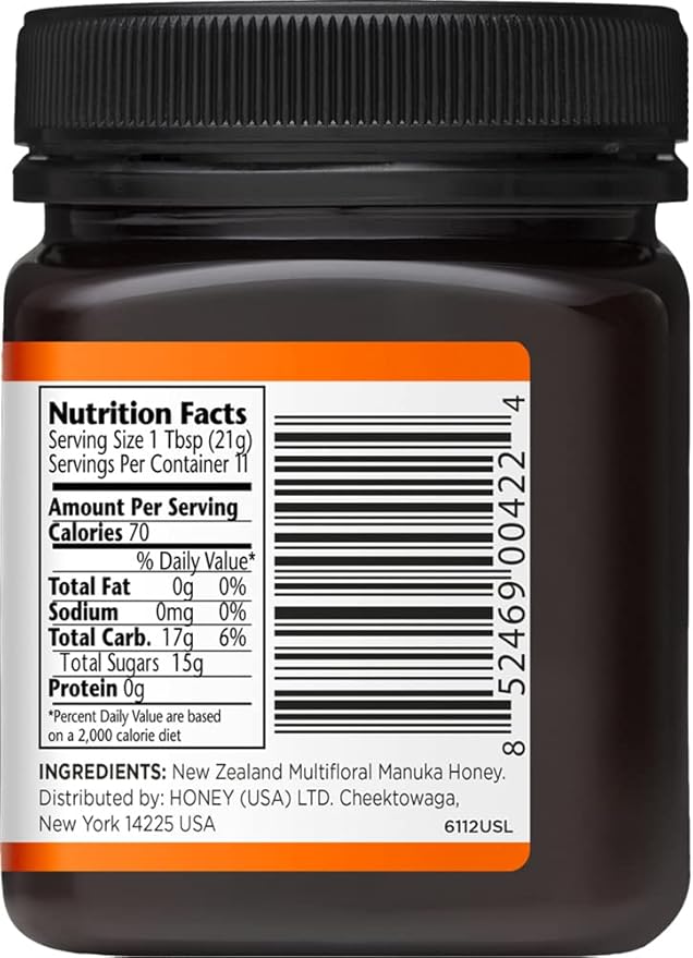 Manuka Doctor - MGO 80+ Manuka Honey Multifloral 100% Pure New Zealand Honey. Certified. Guaranteed. Raw. Non-GMO (8.75oz)