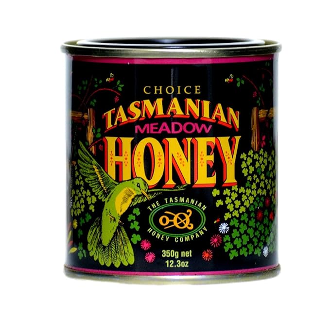 Tasmanian Honey Company Gift Pack Leatherwood Meadow and Christmas Bush (3-12.3 Ounce tins)