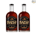 Lincoln County Reserve 100% Pure Maple Syrup with Robust Taste - 100% Pure Artisan Maple Syrup - Made in the USA 24 oz Glass Bottle 2 Pack