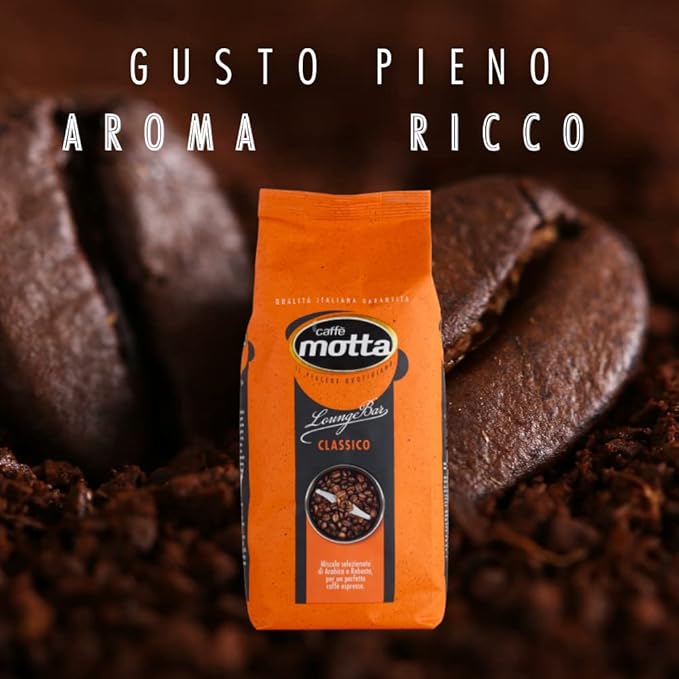 Caffè Motta: Lounge Bar Roasted Coffee Beans 1 Kg 2.2 Lb [ Italian Import ]