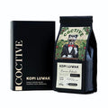 Kopi Luwak Civet Coffee Beans (8.8 oz) - World's Most Expensive Coffee Wild-Harvested From Gayo Sumatra Indonesia- Luxury Gift Set