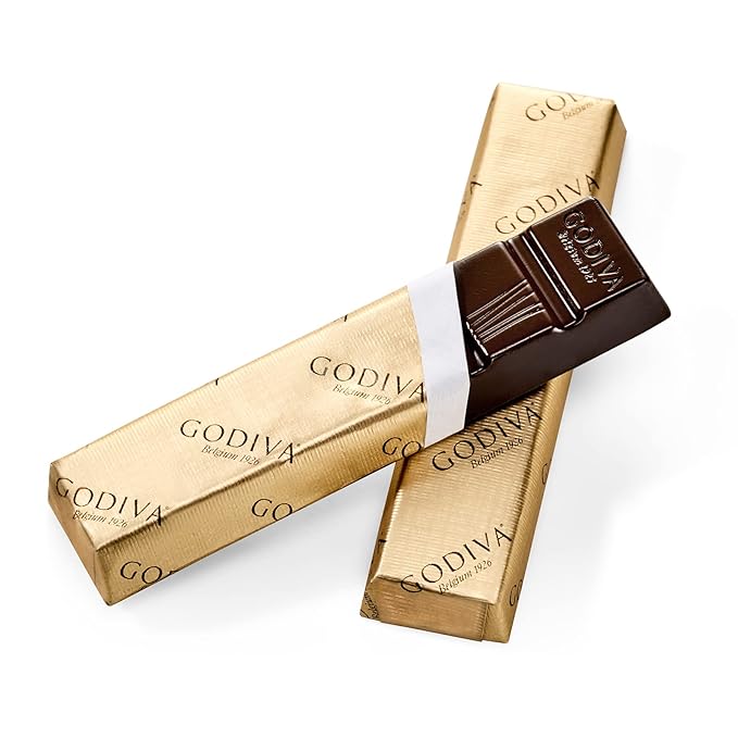 Godiva Chocolatier Signature Mini Bars Sea Salt Dark Chocolate 12-Ct. (8 pc. each)