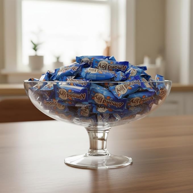 AlmondJoy Candy Bars Bulk Fun Size Candy – 50 Snack Size Almond Joys Chocolate Candy Individually Wrapped – AlmondJoy Bulk Chocolate for Snacking Sharing Parties and Events – Milk Chocolate Coconut