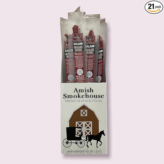 Individual Wrapped Beef Sticks (Salami)