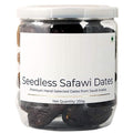 8.81oz Gourmet Seedless Safawi Dates 250g | Premium Dry Fruits | All-Natural | No Added Sugar | No Preservatives | Gluten-Free | Vegan | Non-GMO | Khajur/Khajoor/Khejur