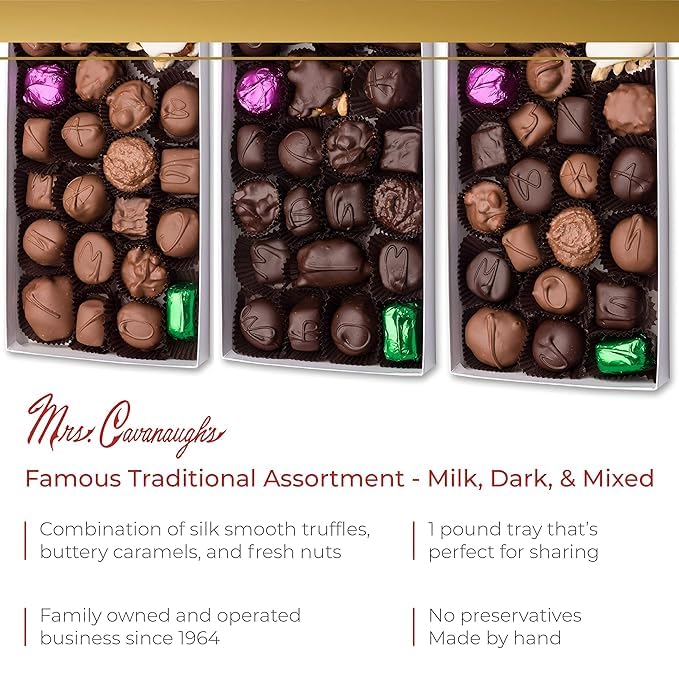 Mrs. Cavanaugh’s 5 lb Famous Traditional Dark Chocolate