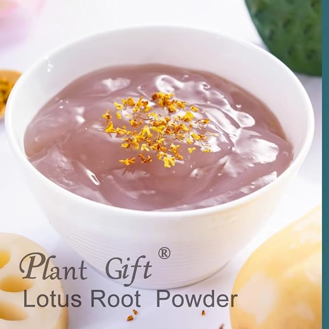 Lotus Root Powder 100g/3.52oz 100% Natural Pure 莲藕粉 for Smoothies Shakes Baking &amp Drinks