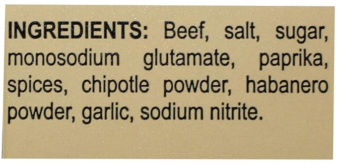 Gold Rush Premium Jerky 15 Oz. (Habanero Chipotle)