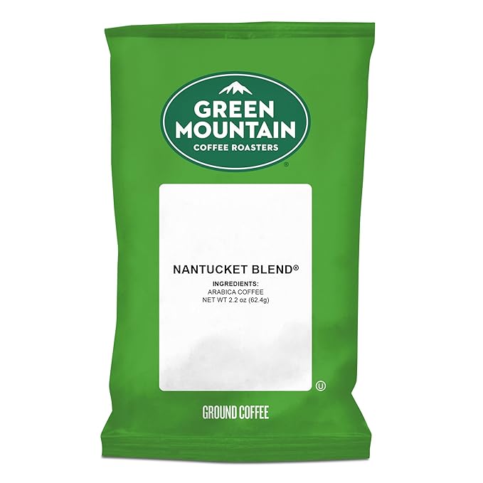 Green Mountain Coffee Roasters Nantucket Blend Keurig Fractional Packs 50 Count 2.2 oz