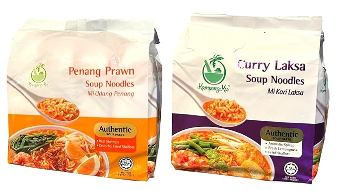 Asia Style Instant Noodles (COMBO PENANG CURRY INSTANT NOODLES)