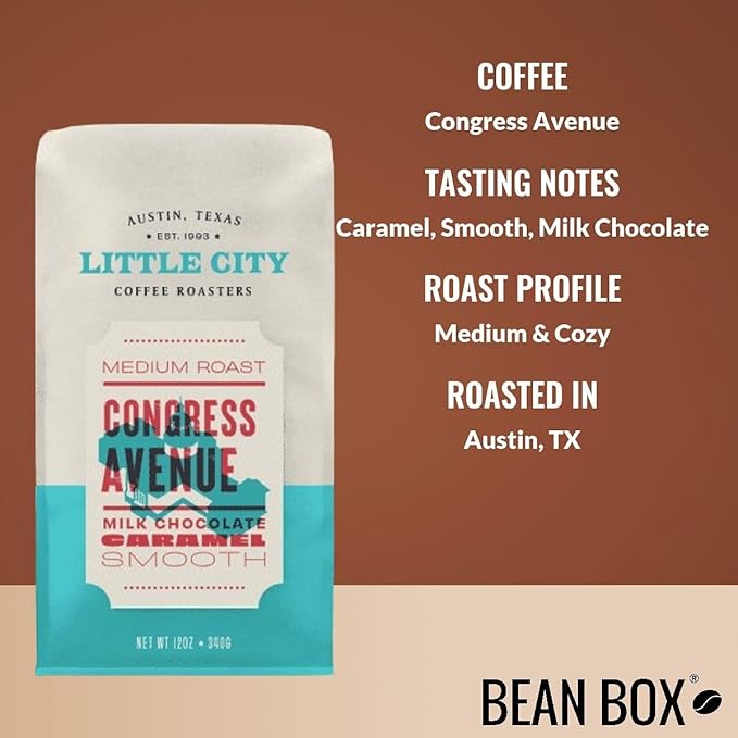 Bean Box Sampler - Roasted by Little City Roasters 2-Pack Whole Bean Coffee Gourmet Coffee