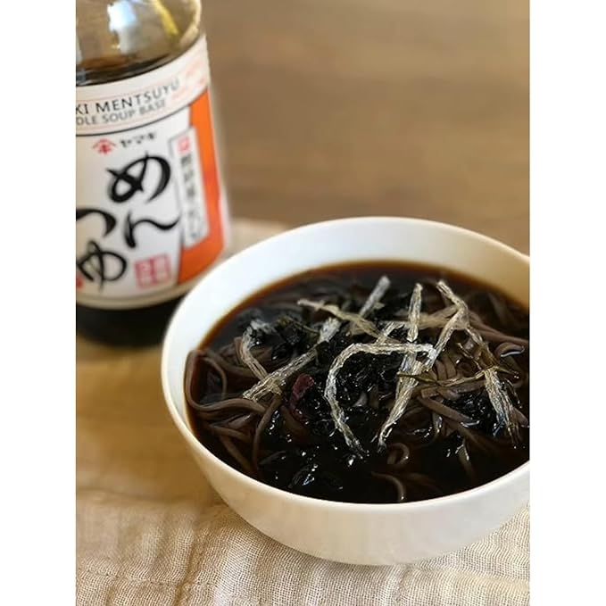 Mentsuyu - Japanese Versatile Noodle Soup Base - Dashi Base - 16.6fl oz - Set of 2