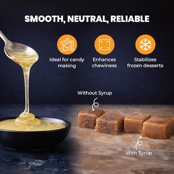 Keystone Pantry Organic Tapioca Syrup for Baking Ice Cream Fudge and More – Gluten-Free Vegan Sweetener – Corn Syrup and HFCS Alternative – 23 oz Bottle – 15 Pack