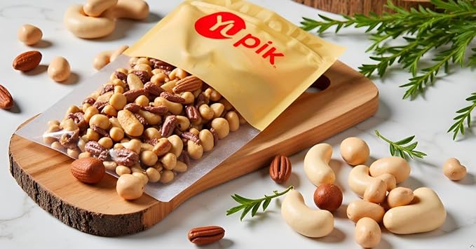 Yupik Deluxe Salted Roasted Mixed Nuts Without Peanuts 2.2 lbs. (Pack of 6)