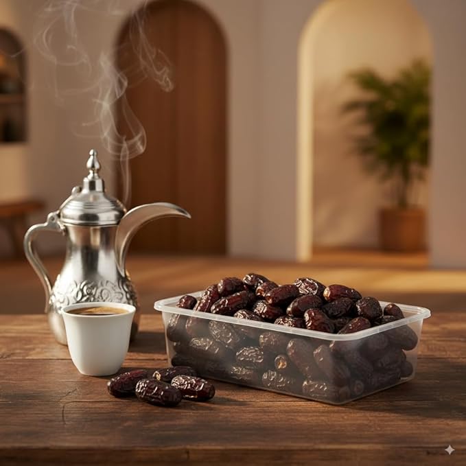 Safawi Dates Royal 2.2LB - Premium Quality from Al-Madinah Al Munawwarah | Superfood with Rich Nutrients | Ideal for Ramadan Fasting and Culinary Creations