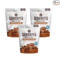 BeeFree Warrior Mix Gluten Free Granola - Chunky Granola Bites | Paleo Low Carb Grain Free Preservative Free Oat Free | Low Calorie Snacks | Bob's Salted Caramel 9 ounce bags 3 pack