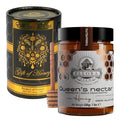 Ellora Farms Greek Honey Lemon &amp Orange Blossom Raw Honey Unfiltered 2025 Paris Platinum Award Non-GMO and Unpasteurized Gift Pack with Dipper - 450 g