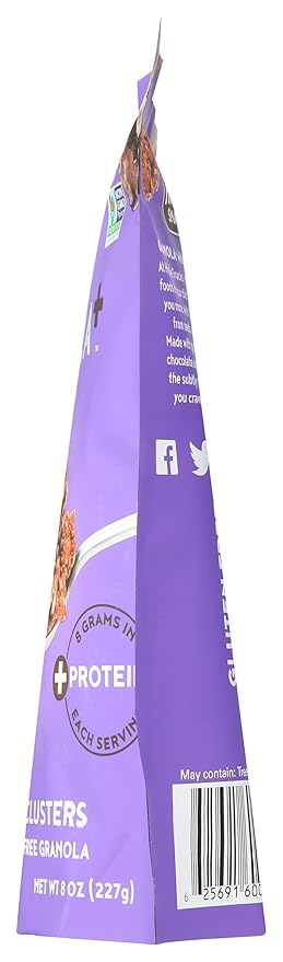 Hippie Snacks Chocolate Granola (12 Pack) 8 oz
