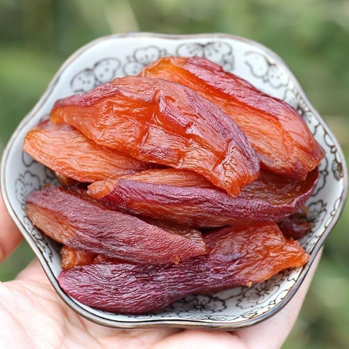 Dried Sweet PotatoDried Purple Potato (400G/800G) Preserved FruitHealthy Nutritious BreakfastWhole Grain FoodInstant FoodDelicious SnackDessert Gifts (2 Flavors800g)