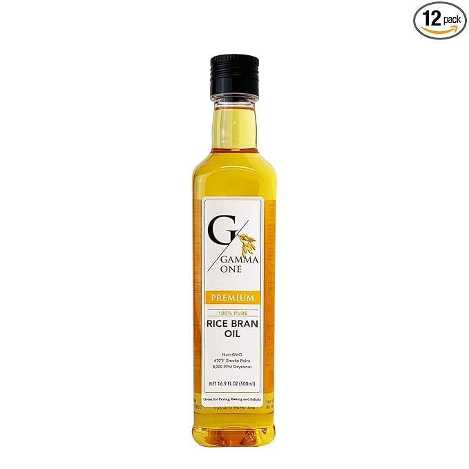 Gamma One Pure Rice Bran Oil 100% (0.5 L) $ 12Count