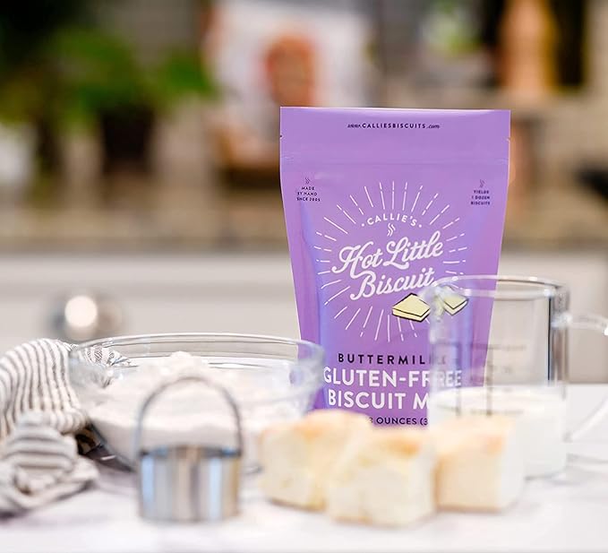 Callie's Hot Little Biscuit Gluten Free Buttermilk Biscuit Mix | Fast Easy Delicious | Southern Recipe | 2 Bags of Gluten Free Biscuit Mix | 13oz per bag | Makes 24 Biscuits