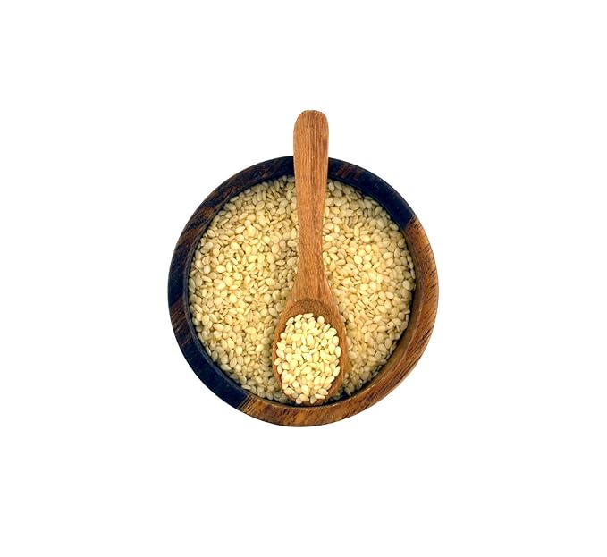 Baltoro Foods Organic Hulled Sesame Seeds-Raw Non-GMO Vegan (10 LB)