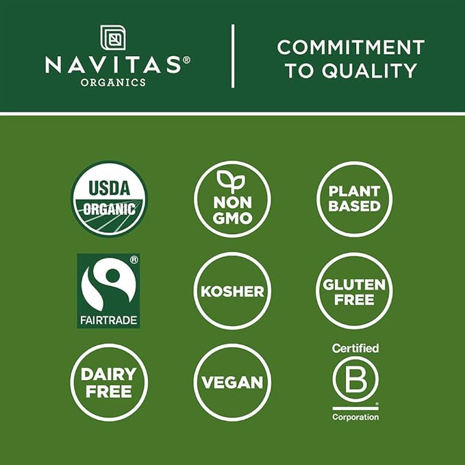 Navitas Organics Cacao Powder Bags 30 Servings 1 Pound (Pack of 1) 16 Ounce