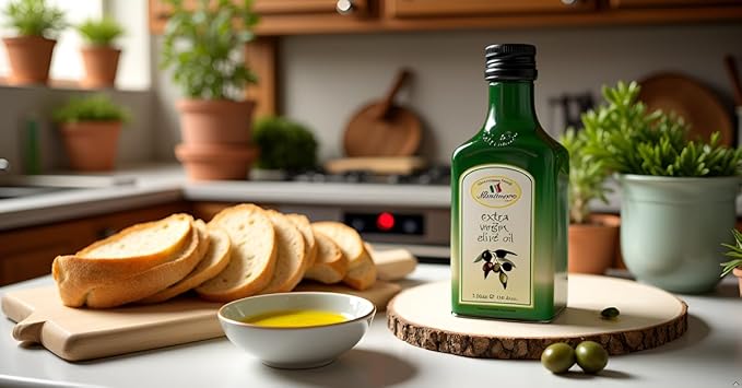 Montinaro Italian Extra Virgin Olive Oil – 3 Liter (101 fl oz) Tin – Cold-Pressed EVOO from Puglia Italy – Coratina Monovarietal Rich &amp Peppery – Best Value Large Size – Non-GMO Vegan