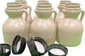 Empty Maple Syrup Jugs - BLANK - Half Pint (8 FL OZ Each) - Case of 6 Containers MADE IN USA with Food Grade Materials.